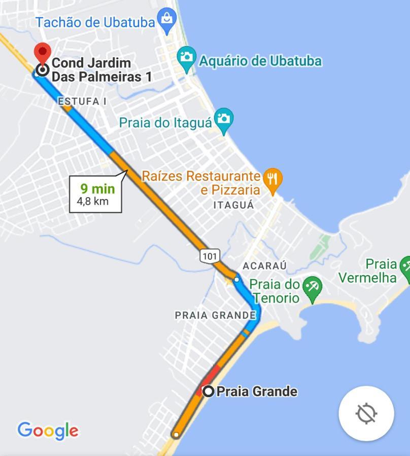 Apartamento Em Ubatuba Proximo A Praia Grande エクステリア 写真